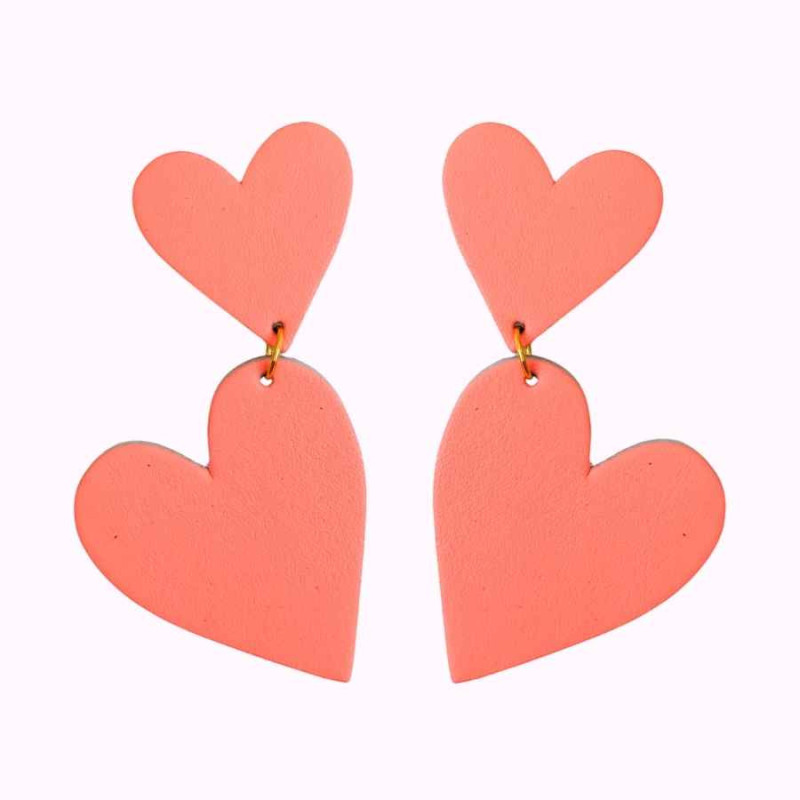 Boucles d’oreilles cuir Habibi – bijou fait main écoresponsable | Demisel