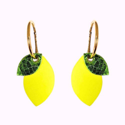 Boucles Citron Créoles