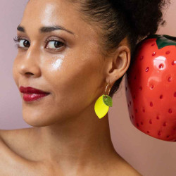 Boucles Citron Créoles