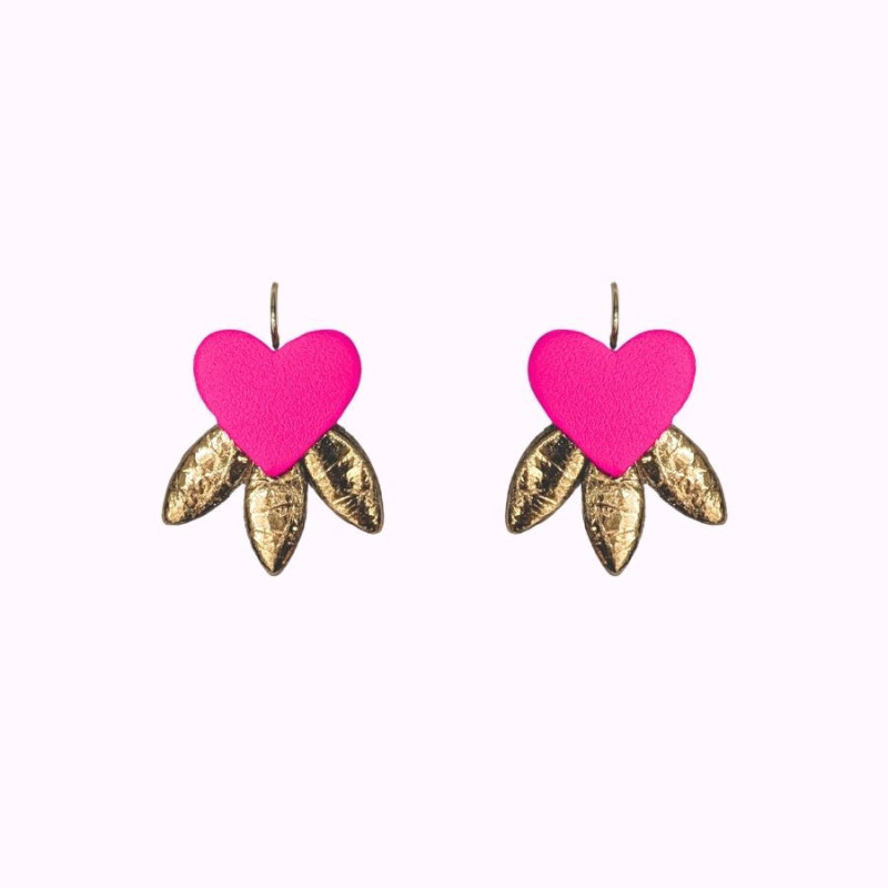 Boucles d'oreilles en cuir - Julietta | Demisel Bijoux