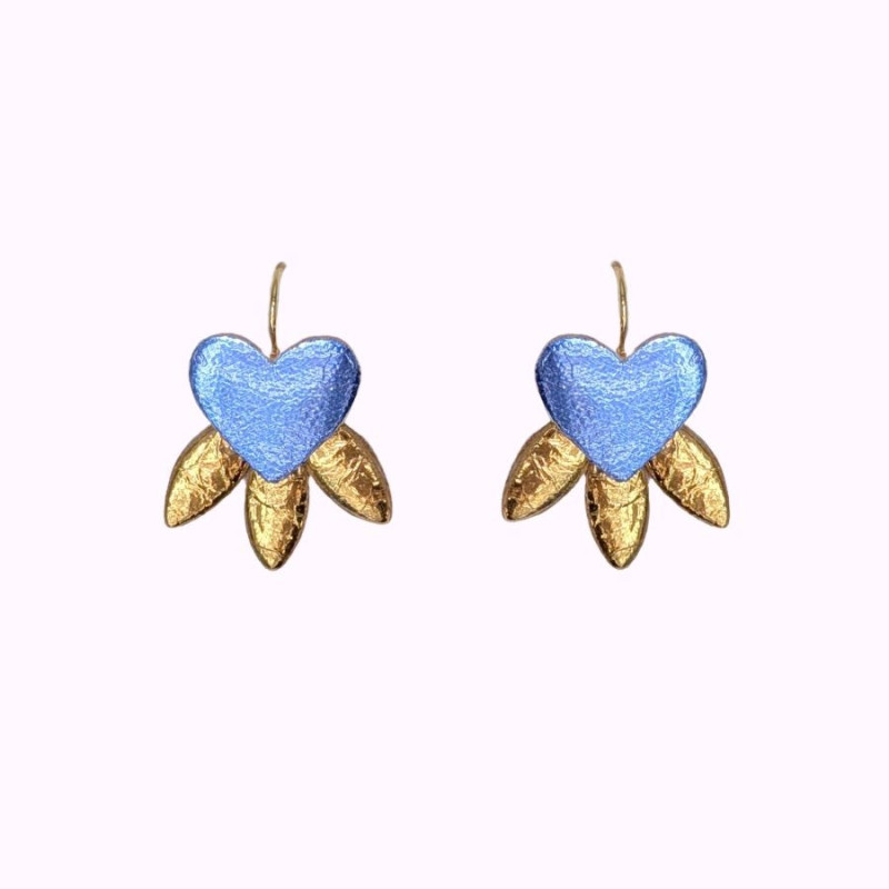 Boucles d'oreilles en cuir - Julietta | Demisel Bijoux