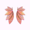 Boucles d'oreilles en cuir - Sam | Demisel Bijoux