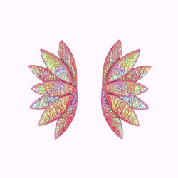 Boucles d'oreilles en cuir - Allie | Demisel Bijoux
