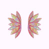 Boucles d'oreilles en cuir - Allie | Demisel Bijoux