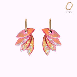 Boucles d'oreilles en cuir - Andie | Demisel Bijoux