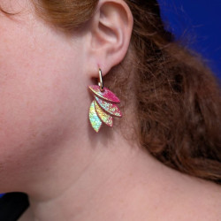 Boucles d'oreilles en cuir - Andie | Demisel Bijoux