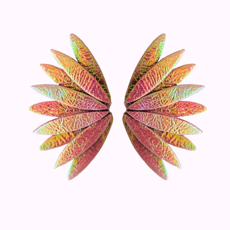 Boucles d'oreilles en cuir - Allison | Demisel Bijoux