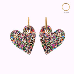 Boucles d'oreilles en cuir - Beguin créole | Demisel Bijoux