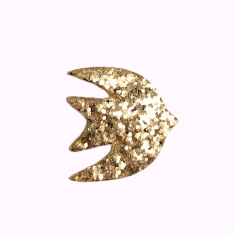 Broche en cuir - Hiro | Demisel Bijoux