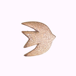 Broche en cuir - Hiro | Demisel Bijoux