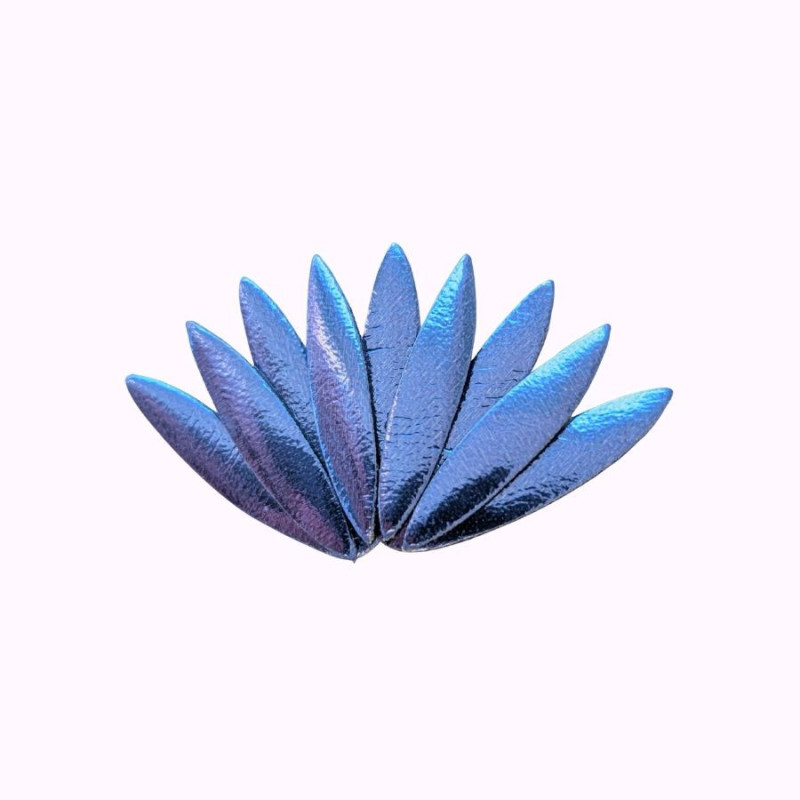 Broche en cuir - Allison | Demisel Bijoux