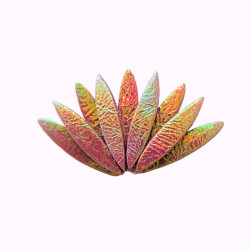 Broche en cuir - Allison | Demisel Bijoux
