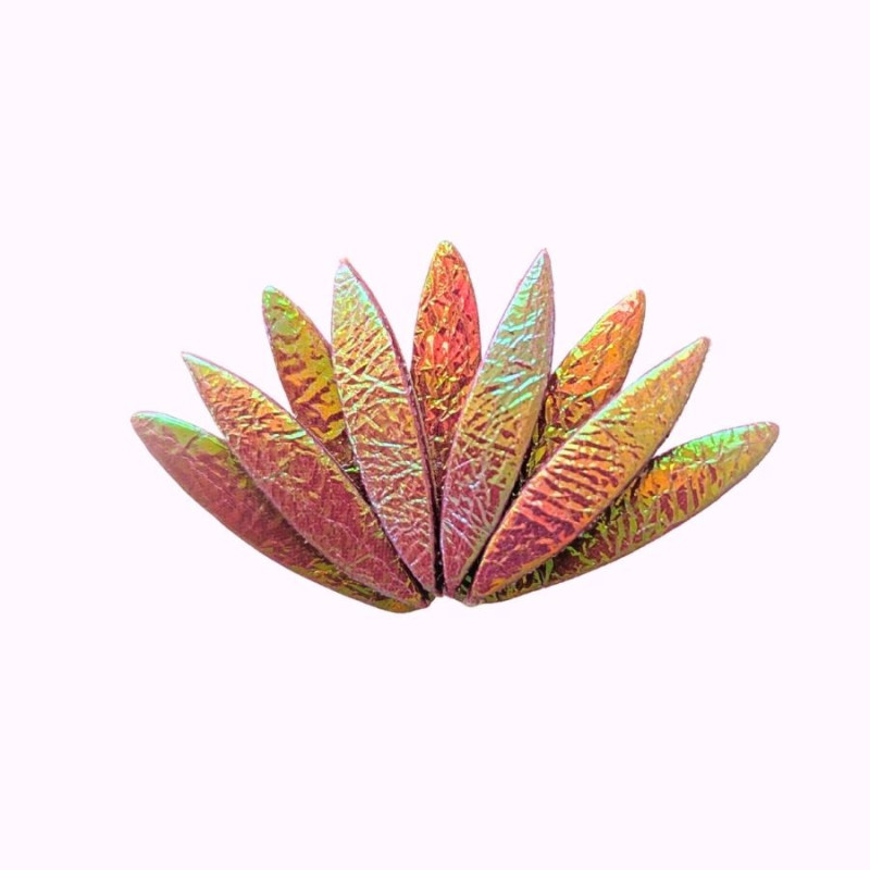 Broche en cuir - Allison | Demisel Bijoux