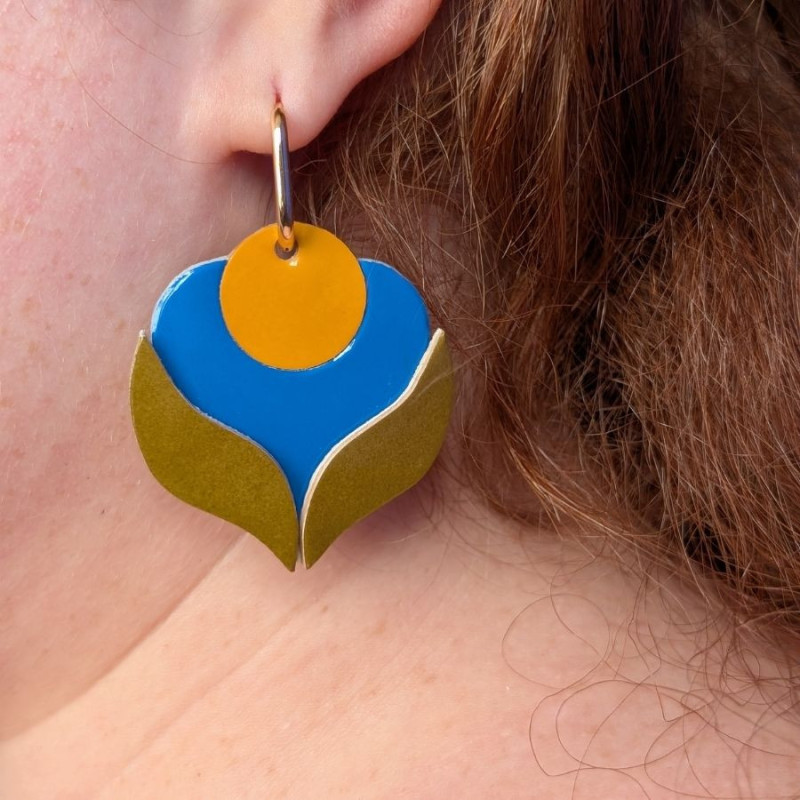Boucles Tulipe créole