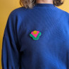 Broche en cuir - Tulipe | Demisel Bijoux