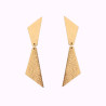 Boucles d'oreilles en cuir - Frankie | Demisel Bijoux