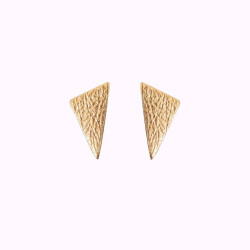 Boucles d'oreilles en cuir - Fred | Demisel Bijoux