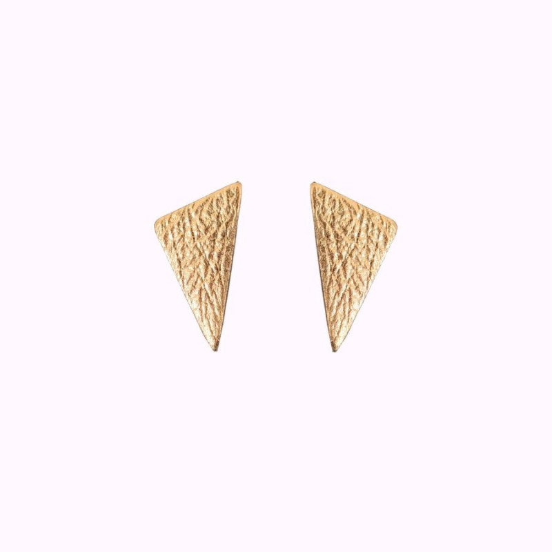 Boucles d'oreilles en cuir - Fred | Demisel Bijoux