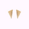 Boucles d'oreilles en cuir - Fred | Demisel Bijoux
