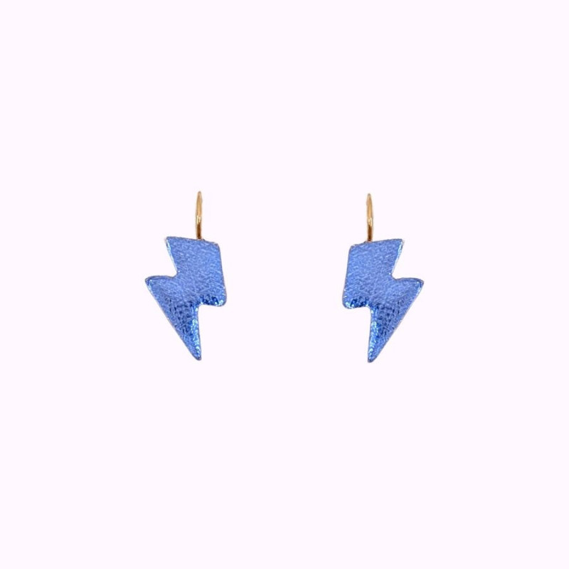 Boucles d'oreilles en cuir - Flashette | Demisel Bijoux
