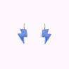 Boucles d'oreilles en cuir - Flashette | Demisel Bijoux