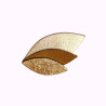 Broche en cuir Josefa