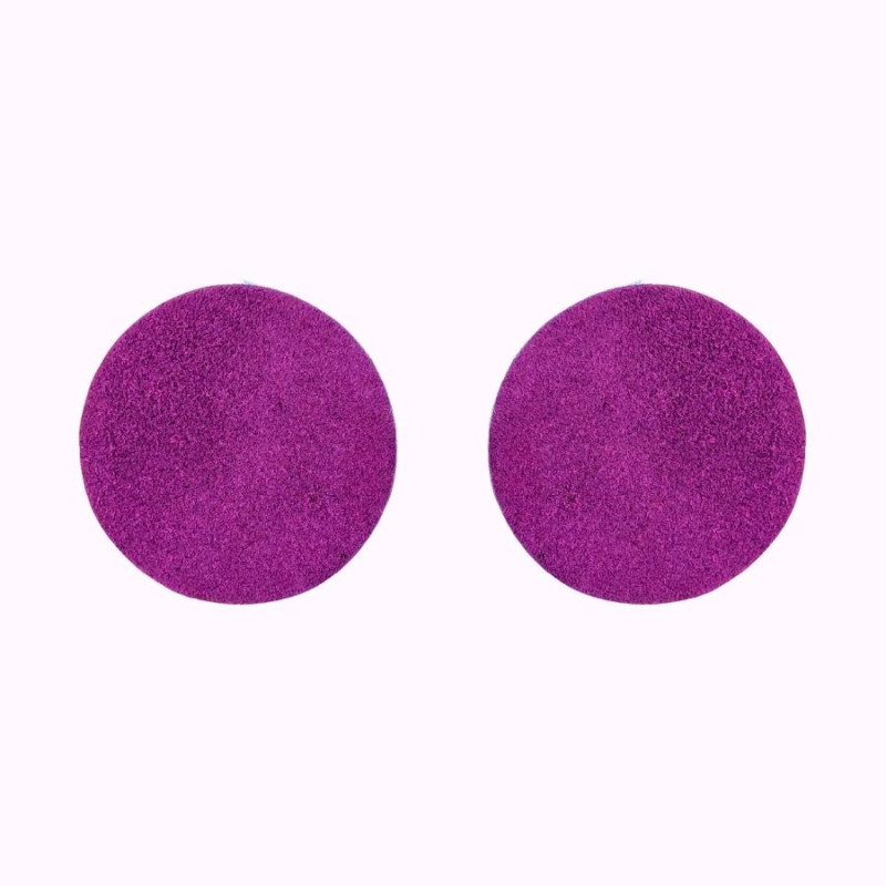 Boucles d'oreilles en cuir - Nicole | Demisel Bijoux