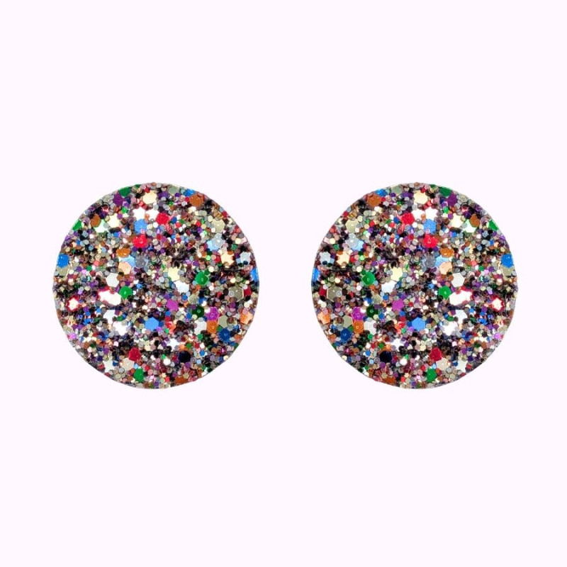 Boucles d'oreilles en cuir - Nicole | Demisel Bijoux
