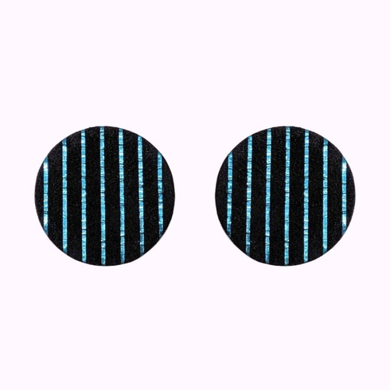 Boucles d'oreilles en cuir - Nicole | Demisel Bijoux
