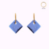 Boucles d'oreilles en cuir - Carrey | Demisel Bijoux