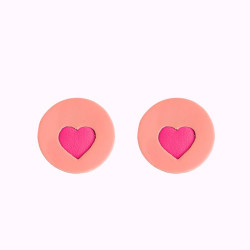 Boucles d'oreilles en cuir - Boobs | Demisel Bijoux
