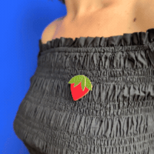 Broche Fraise GIF