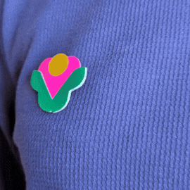 Broche Tulipe GIF