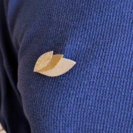 Broche en cuir Josefa GIF